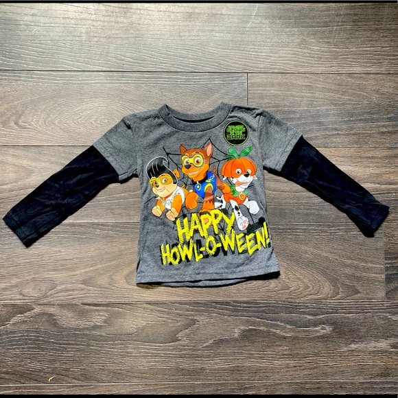 Paw Patrol, Glow in the dark boys tee! - Picture 1 of 1